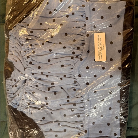 Vixen by Micheline Pitt Dresses & Skirts - Vixen Daydream Wiggle Dress in Sunset Blue